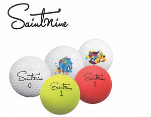 Image of Saintnine golf balls. 