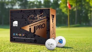 This image features a dozen box of the Saintnine U-Pro golf ball. 